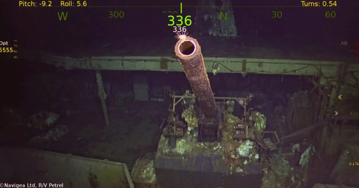 ทีมนักวิจัยพบเรือบรรทุกเครื่องบิน USS Hornet หลังจมอยู่ใต้ทะเลนานกว่า 77 ปี