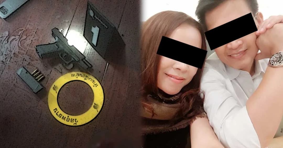 เมียทำปืนลั่นใส่ผัว ดร. ปางตาย หลังมีปากเสียงกันเพราะสายโทรศัพท์ปริศนา