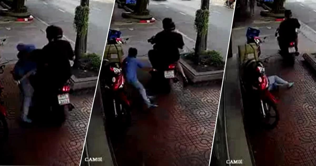 ตร.แจ้ง 2 ข้อหา จยย.พุ่งชนคนบนทางเท้า คู่กรณีลั่นไม่ยอมความ