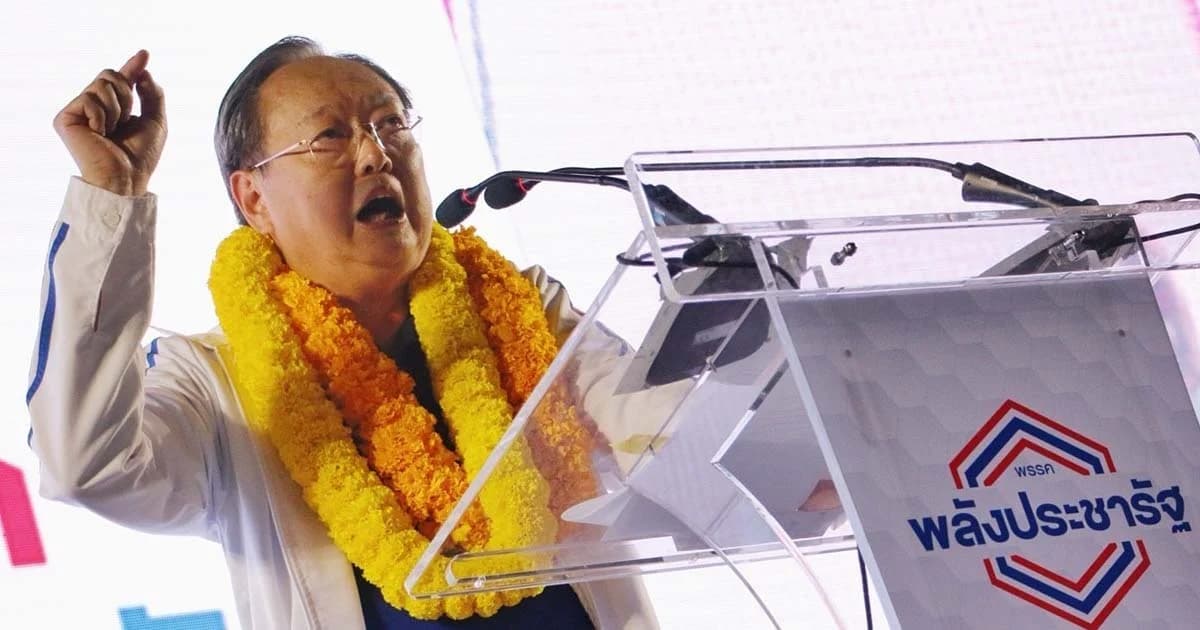 พลังประชารัฐ ปราศรัยใหญ่เมืองกาญจน์ ชู “บิ๊กตู่” นั่งนายกฯ ชี้เป็นแสงสว่างของเมืองไทย