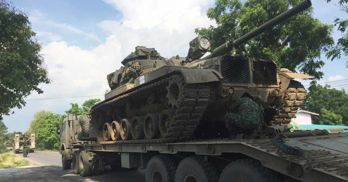 อย่าตกใจ ! 20-21 ก.พ. พล.ม.2 รอ. จะเคลื่อนย้ายรถถังกลับที่ตั้ง จ.สระบุรี