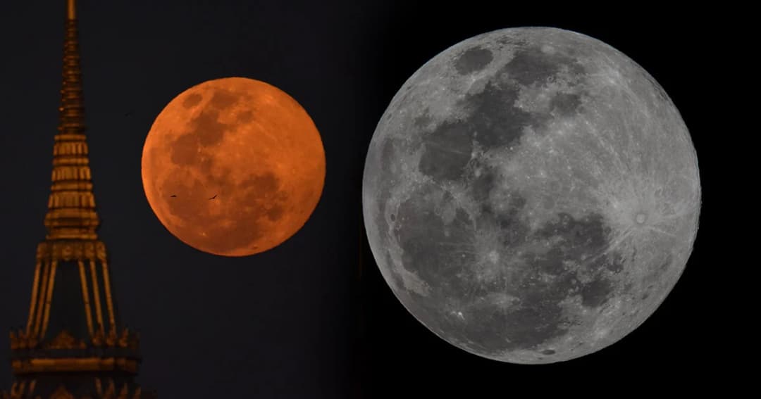 สดร. เผยภาพพื้นผิวดวงจันทร์ “ซูเปอร์ฟูลมูน” ใกล้โลกที่สุดในรอบปี ในคืนมาฆบูชา