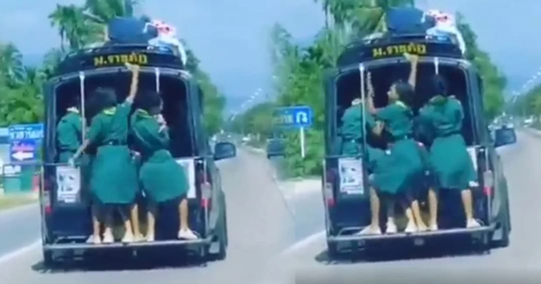 ปรับคนขับสองแถวนครศรี 2,000 บาท ปล่อยนร.หญิง เต้นท้ายรถ