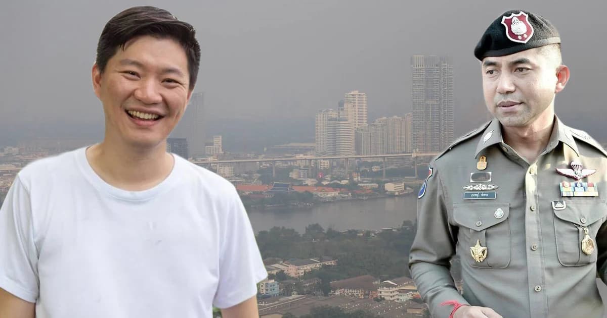 ‘ฤภพ ชินวัตร’ รับทราบข้อหาไลฟ์ข้อมูลฝุ่นPM 2.5 ผิดพ.ร.บ.คอมฯ