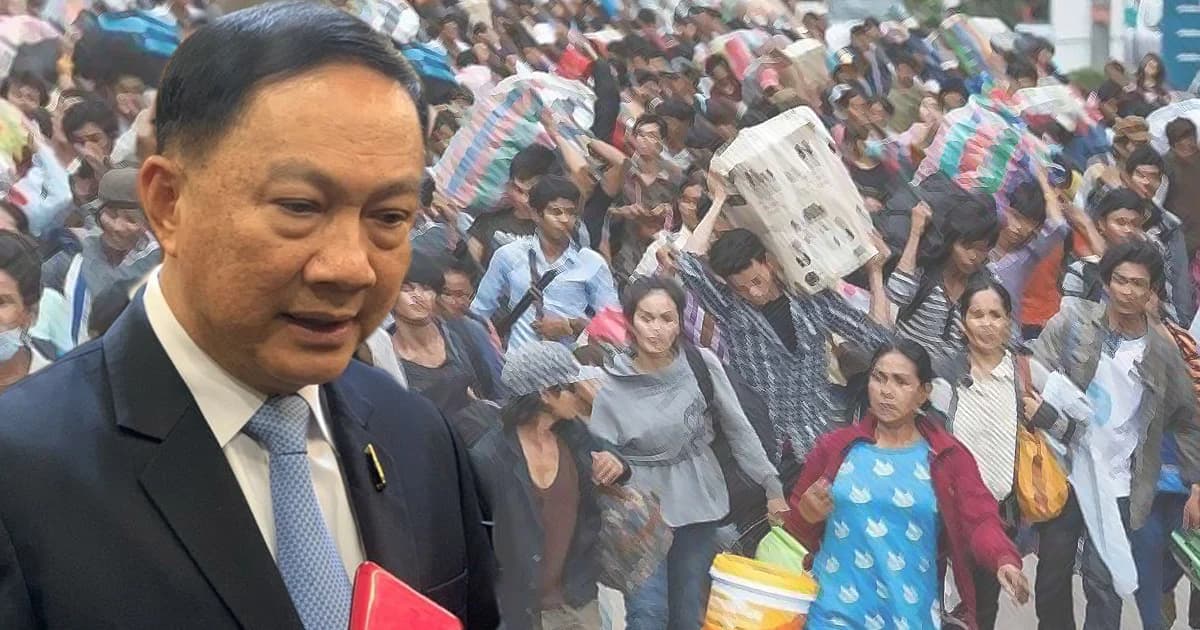 เทศกาลสงกรานต์ ให้แรงงานต่างด้าวกลับประเทศฟรี ไม่ต้องเสียค่าผ่านแดน!