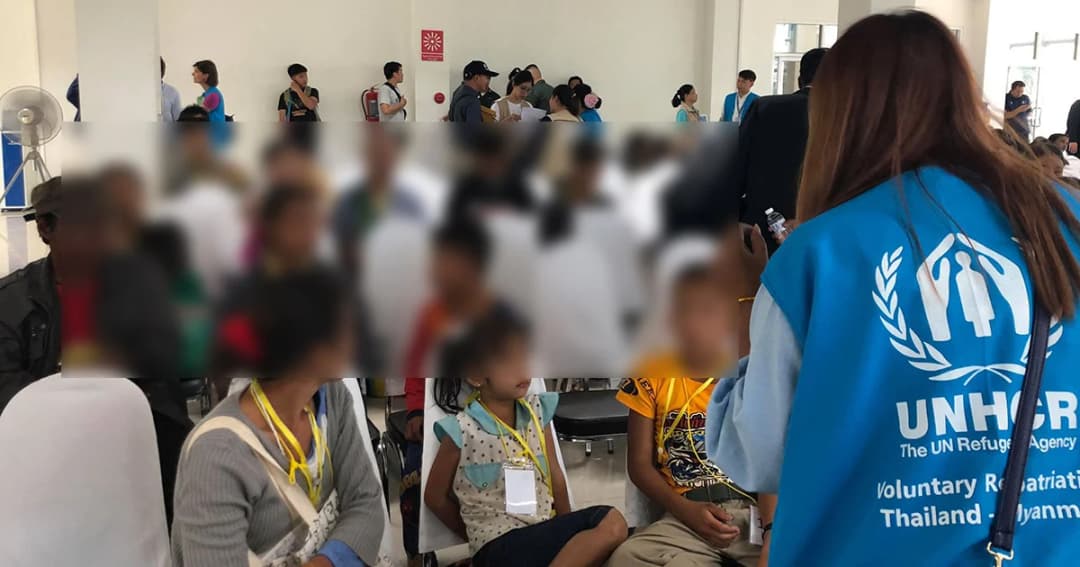 ส่งผู้หนีภัยจากการสู้รบกลุ่มที่ 3 ชายแดน จ.ตาก กลับเมียนมากว่า 500 ราย