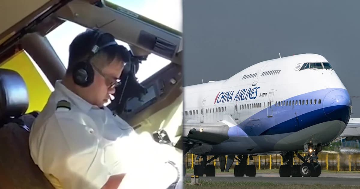 สื่อจีนแฉ! นักบินไต้หวันหลับขณะขับเครื่องบิน 747