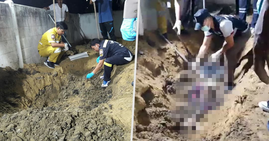 พบศพสาวมุสลิม ถูกฆ่าฝังดินในบ้านตัวเอง ตร.สงสัยสามี หลังหายตัวไป