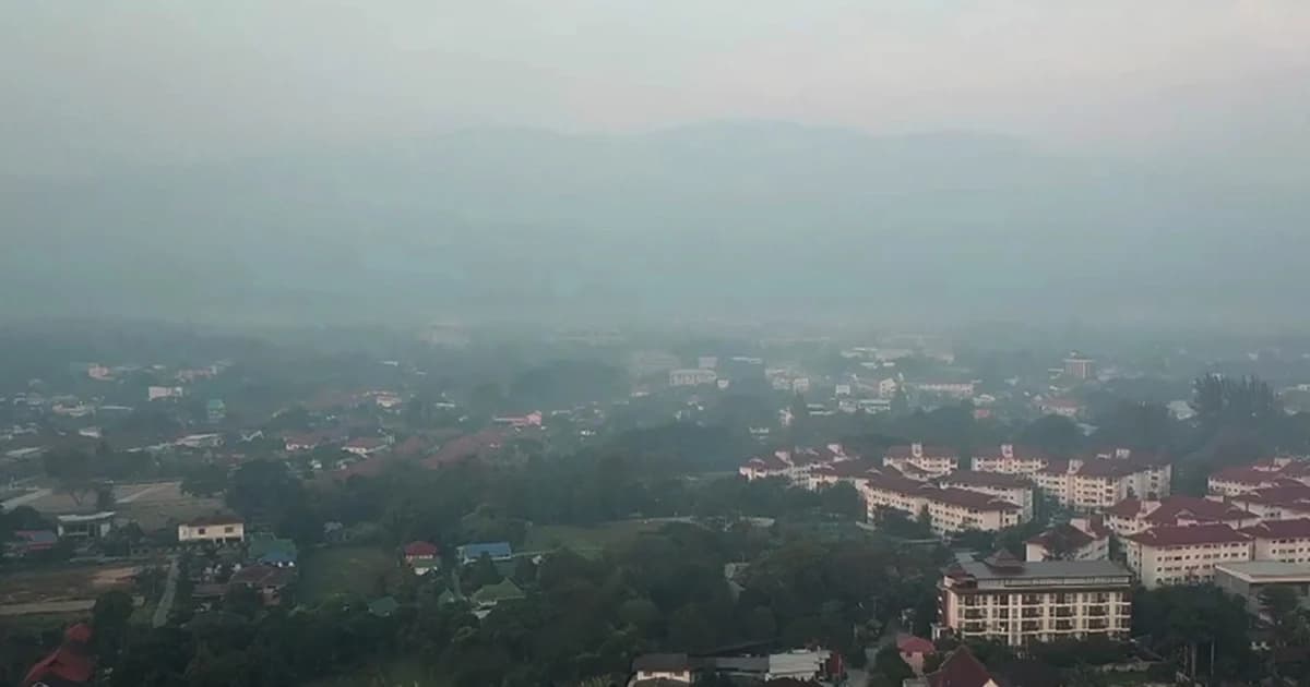 7 จังหวัดภาคเหนือวิกฤต! ค่าฝุ่นพิษพุ่งเกินมาตรฐาน กระทบสุขภาพ ปชช.