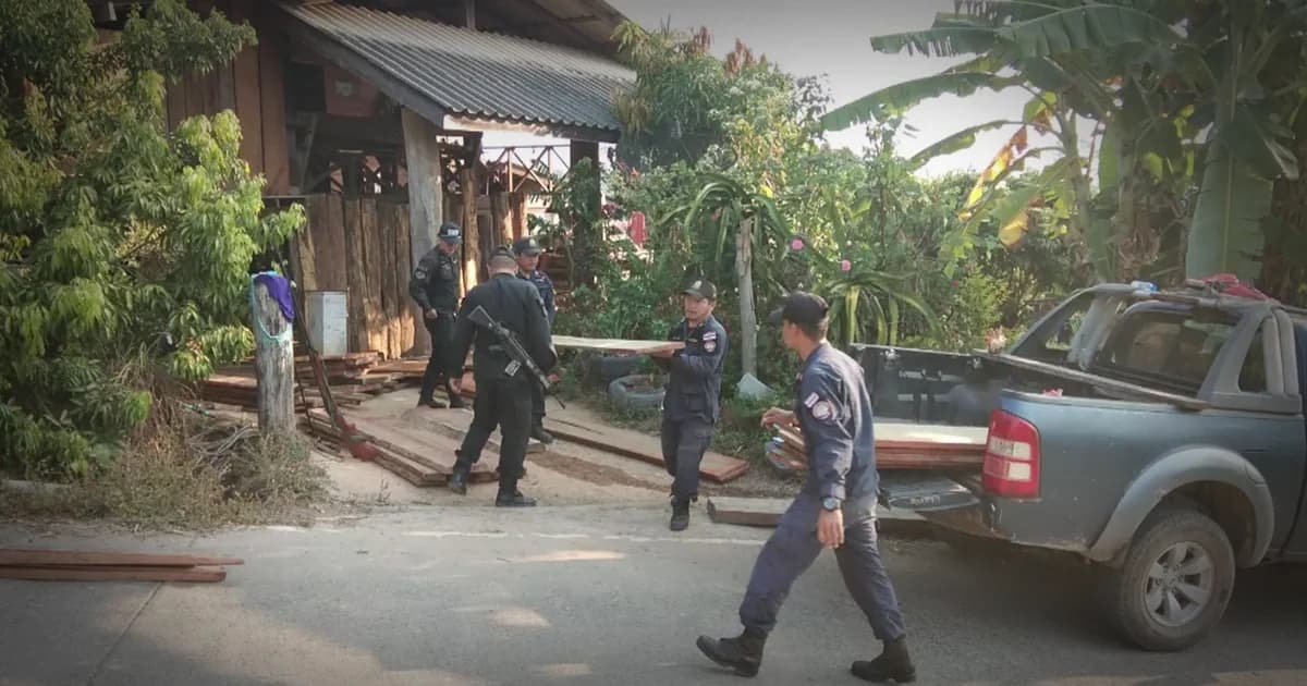 รวบหนุ่มเชียงใหม่ลอบตัดไม้ป่าสงวน อ้างประสบภัยแล้ง