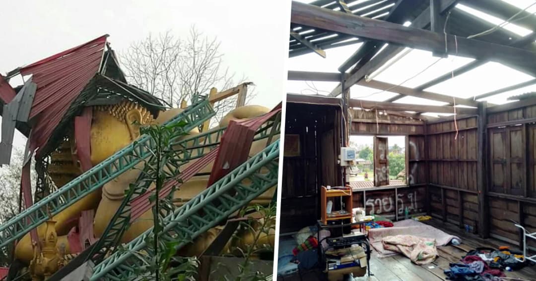 พายุฤดูร้อนถล่มเลย ฝนกระหน่ำ-ลูกเห็บตก บ้านเสียหายกว่า 88 หลังคาเรือน