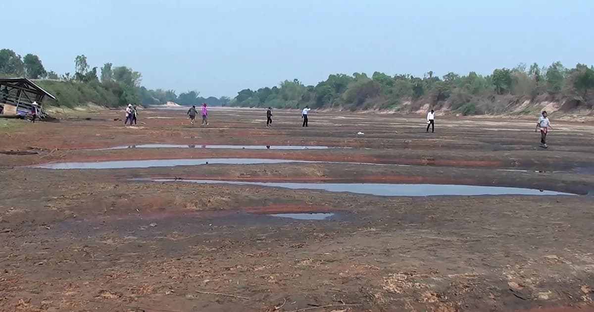 แม่น้ำชี จ.ยโสธร แล้งหนักในรอบ 24 ปี เร่งประสานขอน้ำเขื่อนลำปาว