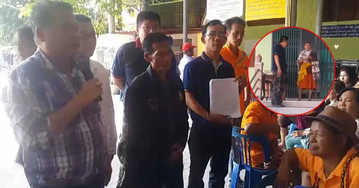 ชาวบ้านสุดทน ! รวมตัวขับไล่เจ้าอาวาส ใช้วัดเป็นธุรกิจหาเงิน แถมให้เมียมีส่วนจัดการทรัพย์สิน