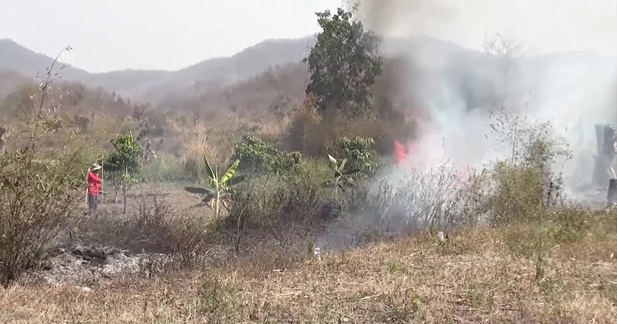 ตร.ลำปางรวบคนเผาป่าแล้ว 41 คน หลังประกาศห้ามเผา 60 วัน