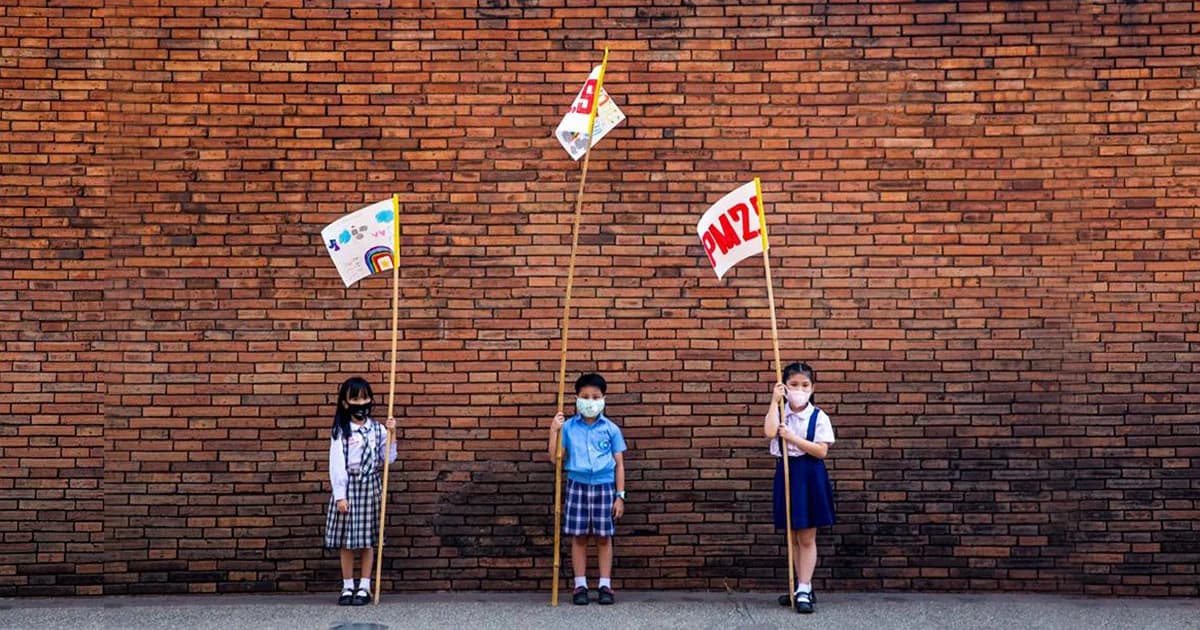 เด็กเชียงใหม่รณรงค์หยุดเผา ทวงคืนอากาศบริสุทธิ์ หลังภาคเหนือเผชิญปัญหาฝุ่นพิษ