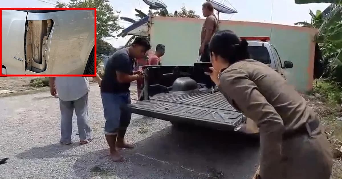 จับ “ตั้ม ท่าทราย” เดินสายขโมยไฟท้ายรถกระบะอีซูซุไปขายต่อ