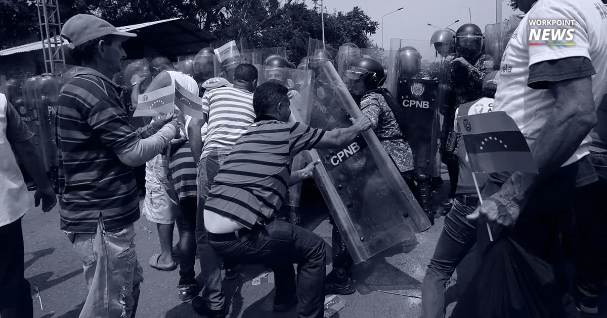 เดือดอีกรอบ! เวเนซุเอล่าวิกฤตหนัก ทหารปะทะพลเรือนไม่ให้นำเข้าอาหาร