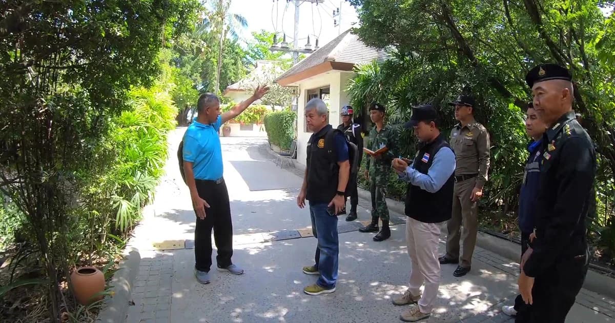 ปลัด อ.เกาะสมุย บุกตรวจวิลล่าหรู 3 แห่งบนเกาะสมุย ไม่มีใบอนุญาตแต่เปิดบริการ