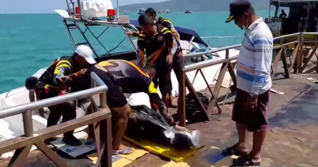 พบศพลอยทะเลภูเก็ต คาดเป็นศพที่กระโดดสะพานสารสิน