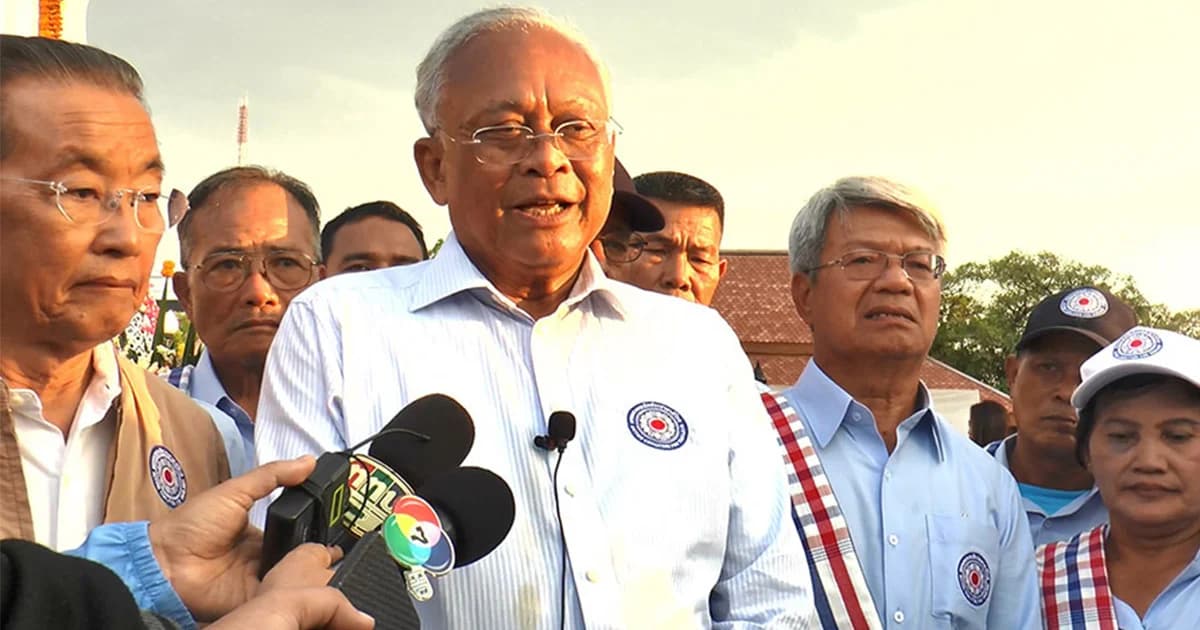 สุเทพ ยัน หนุนบิ๊กตู่ เป็นนายกฯ ต่อต้านระบอบทักษิณ