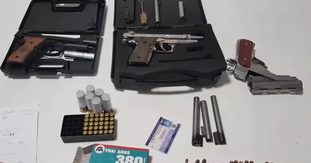 ลักลอบผลิตปืนเถื่อนขาย เผยศึกษามาแล้วทำได้เกือบทุกยี่ห้อ