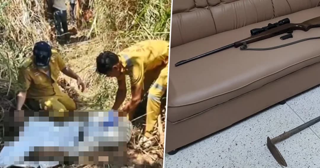 มอบตัวคดียิงเด็ก 9 ขวบ ฝังดินอำพราง อ้างเข้าใจผิดคิดว่าเป็นสัตว์ ตร.แจ้ง 3 ข้อหาหนัก