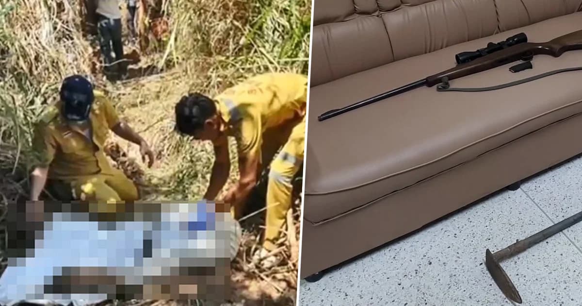 มอบตัวคดียิงเด็ก 9 ขวบ ฝังดินอำพราง อ้างเข้าใจผิดคิดว่าเป็นสัตว์ ตร.แจ้ง 3 ข้อหาหนัก