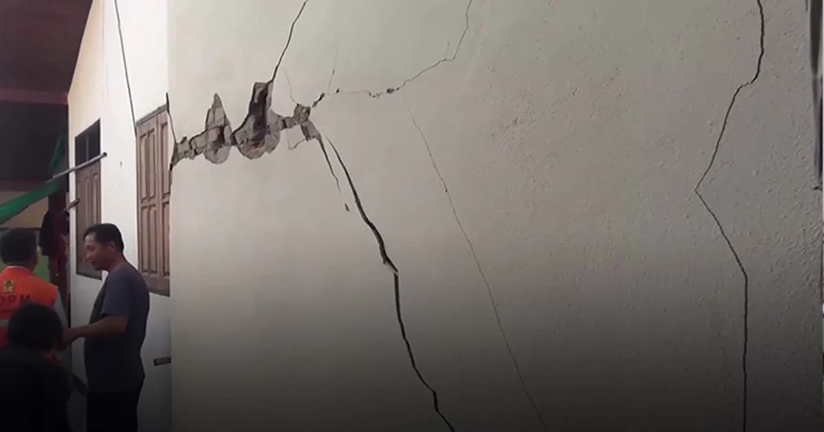 เดือนเดียว 93 ครั้ง ! แผ่นดินไหวเขย่าลำปาง บ้านพัง 111 หลัง บ่อบาดาลทรุดเพิ่ม