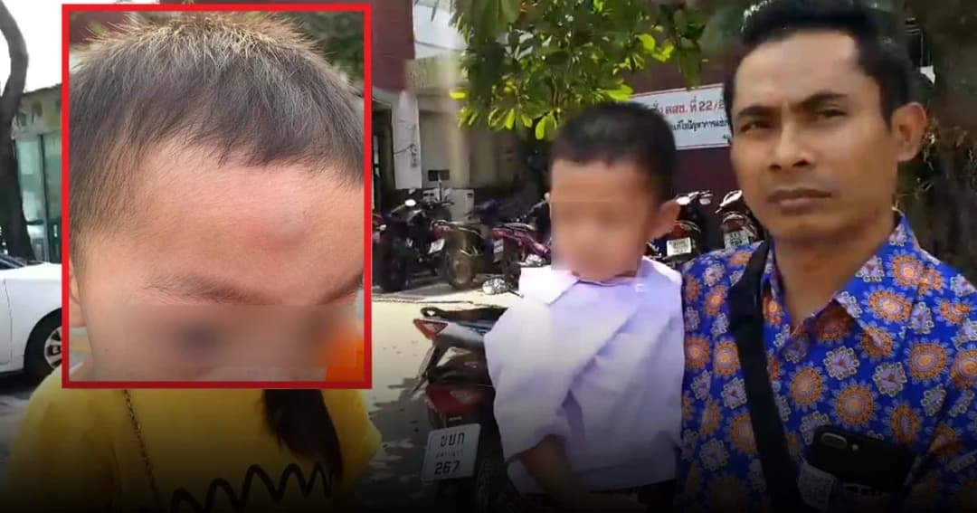 อริเก่าสมัยมัธยมดักต่อยครู กศน.ที่อุ้มลูก 2 ขวบเดินตลาด