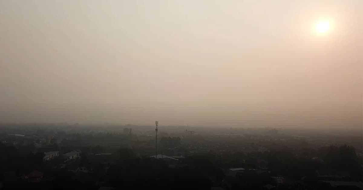 เชียงใหม่ทุบสถิติวิกฤตหมอกควัน อันดับ 1 ของโลก ต่อเนื่องวันที่ 6