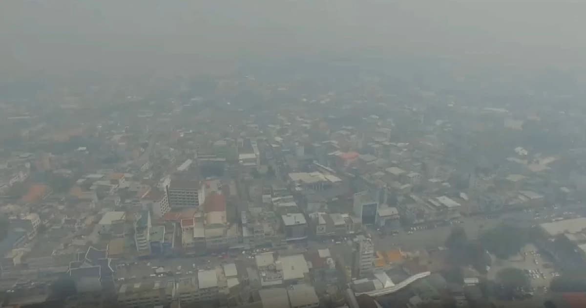 ฝุ่นควันทำพิษ! วันที่ 6 นักท่องเที่ยวถ้ำหลวง จ.เชียงราย หายเกือบครึ่ง