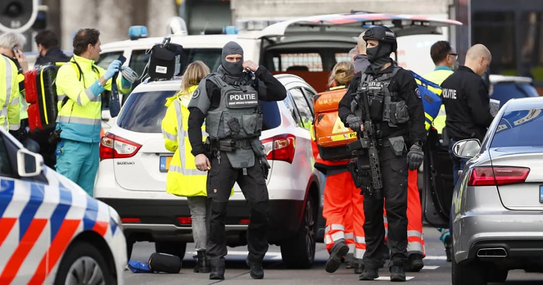 เกิดเหตุกราดยิงในรถรางเมืองยูเทรกต์ เนเธอร์แลนด์