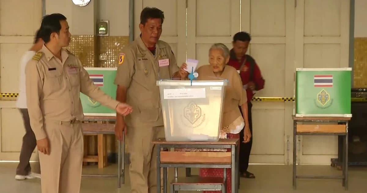 1 เสียงมีความหมาย ยายวัย 80 เดินเกือบ 1 กม.ไปใช้สิทธิเลือกตั้ง