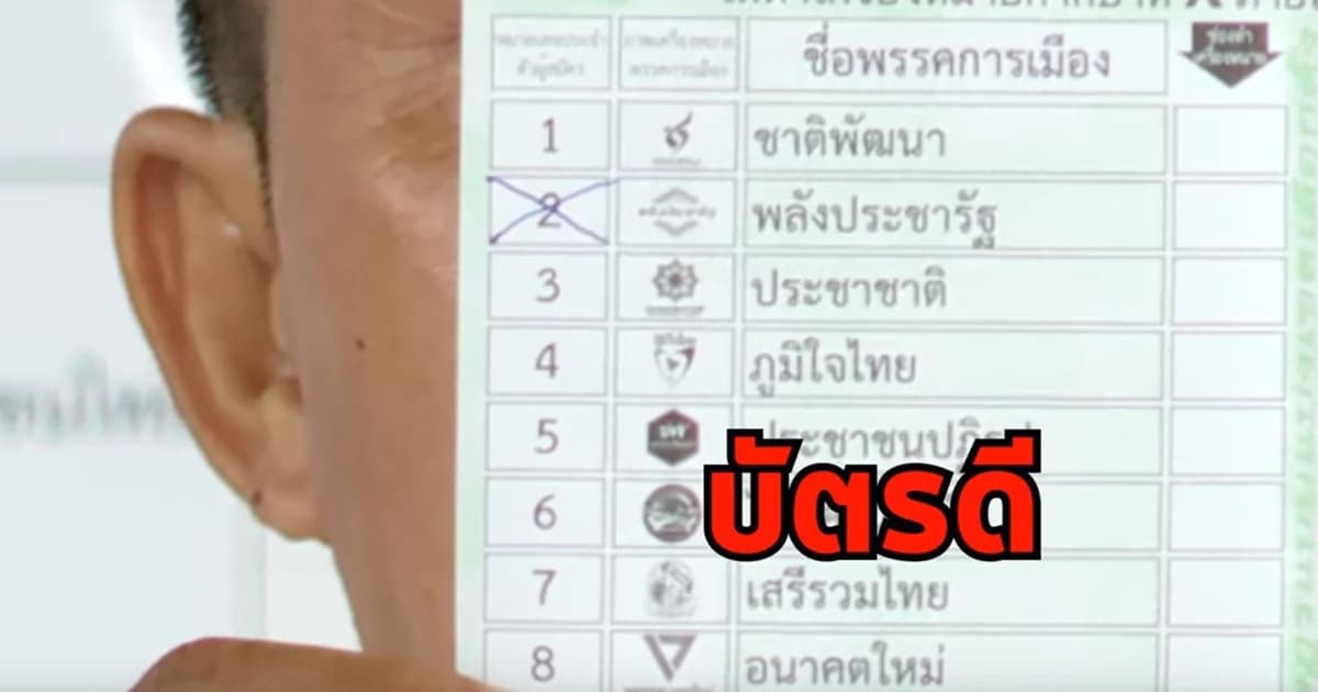 โลกออนไลน์แชร์กรรมการประจำหน่วยนับคะแนนผิด