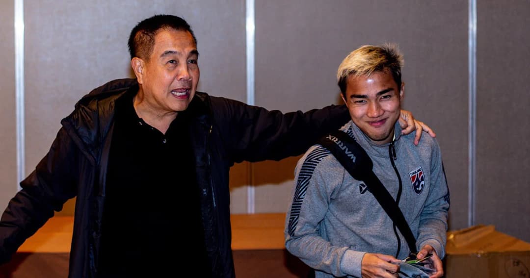 นายกสมาคมฯ เดินทางมาให้กำลัง ช้างศึก ก่อนพบกับอุรุกวัย