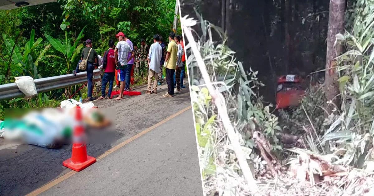 สลด! รถ จนท. ชลประทาน ตกเหวลึกแม่สอด-อุ้มผาง ดับ 4 เจ็บ 1 ราย