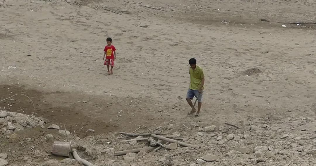 แม่น้ำสายหลักเริ่มแห้งขอด กระทบชาวบ้านเร่งสำรองน้ำไว้อุปโภค-บริโภค