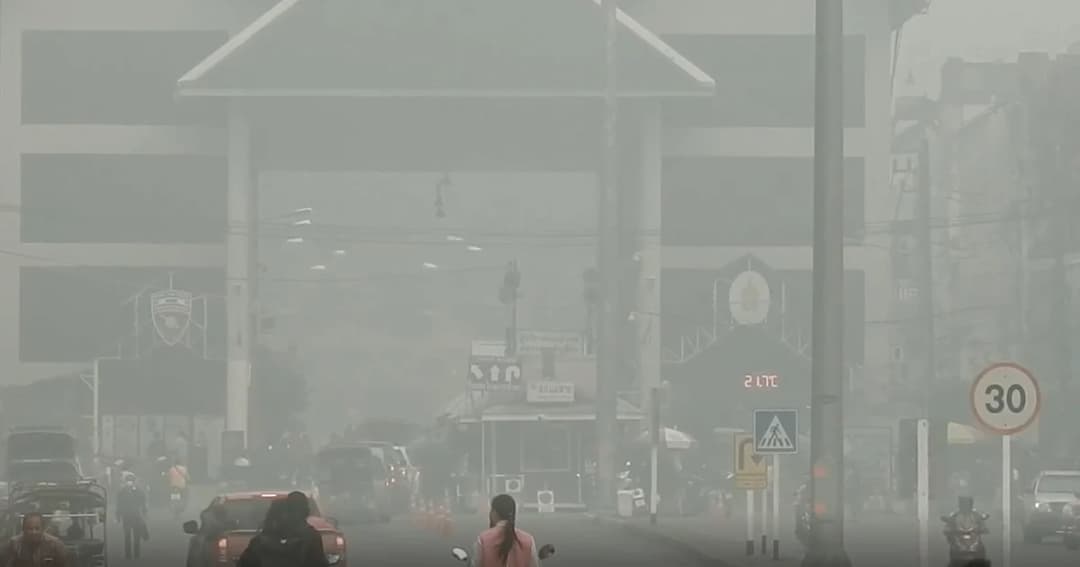 เชียงรายอากาศแย่! มหาวิทยาลัยประกาศหยุดเรียน ค่ามลพิษพุ่งสูงกระทบสุขภาพ