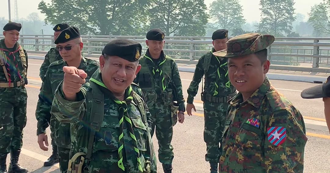 ประธานทีบีซี.ไทย – พม่า เจรจางดเผา ขอความร่วมมือแก้ปัญหาหมอกควันไฟป่าร่วมกัน