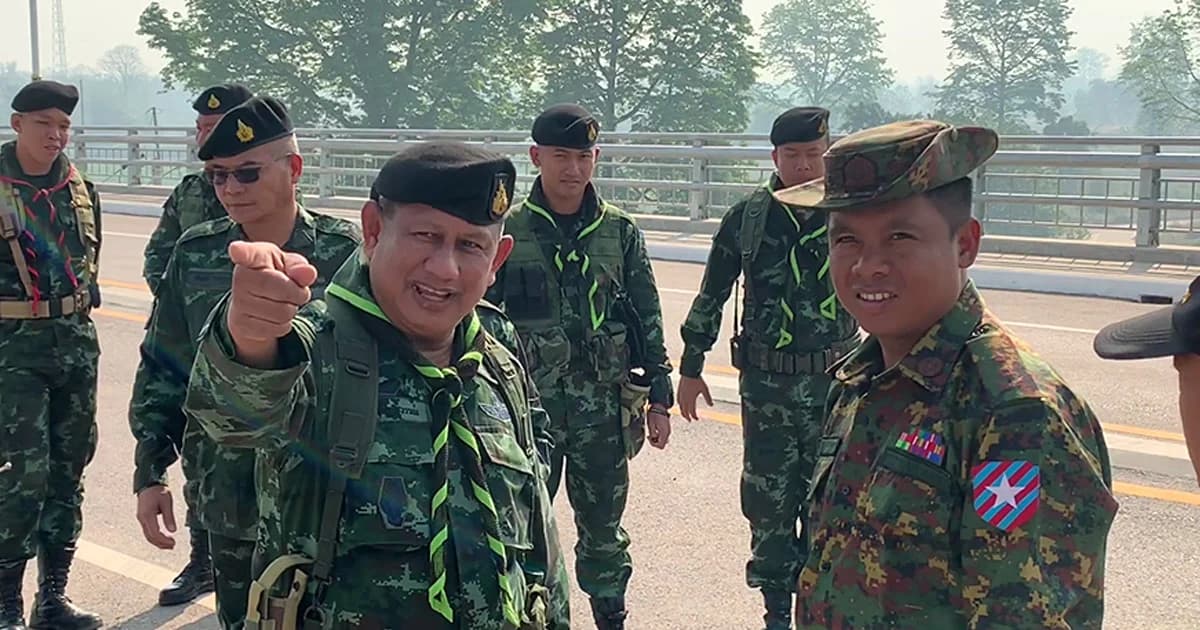 ประธานทีบีซี.ไทย – พม่า เจรจางดเผา ขอความร่วมมือแก้ปัญหาหมอกควันไฟป่าร่วมกัน