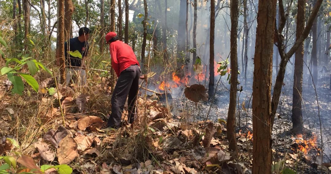 ผวจ.น่าน ตั้งกองทุนช่วยเหลือเจ้าหน้าที่-อาสาดับไฟป่า