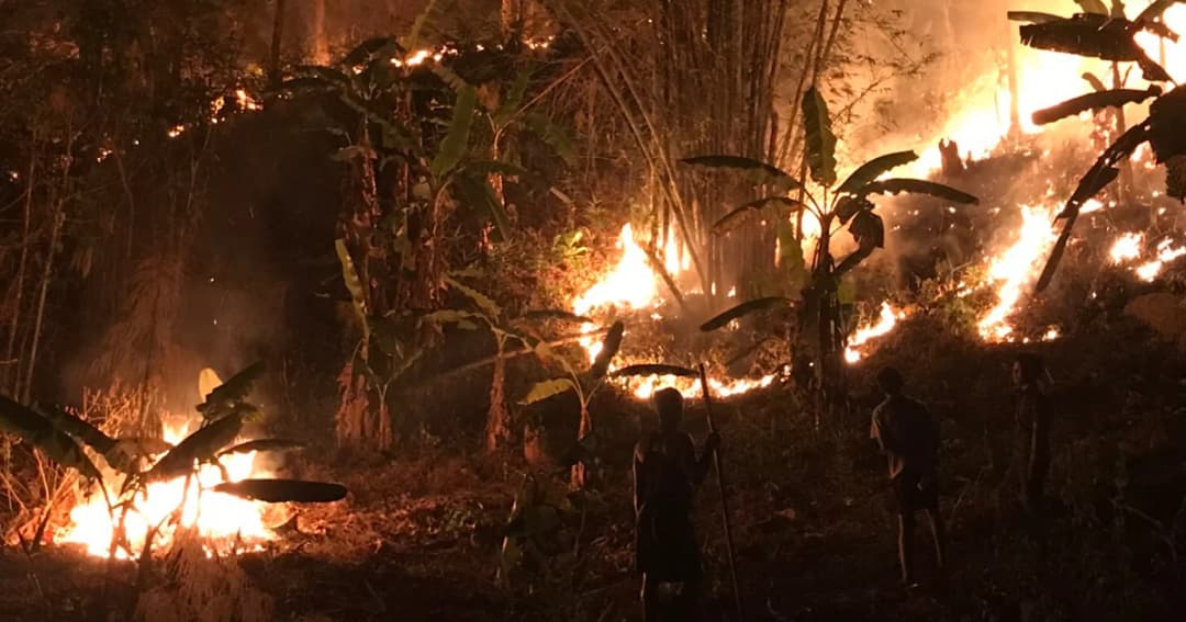 แม่ฮ่องสอนวิกฤต ไฟป่าทำลายสถิติเกินเป้าปี61 ทะลุกว่า 1,000 จุด