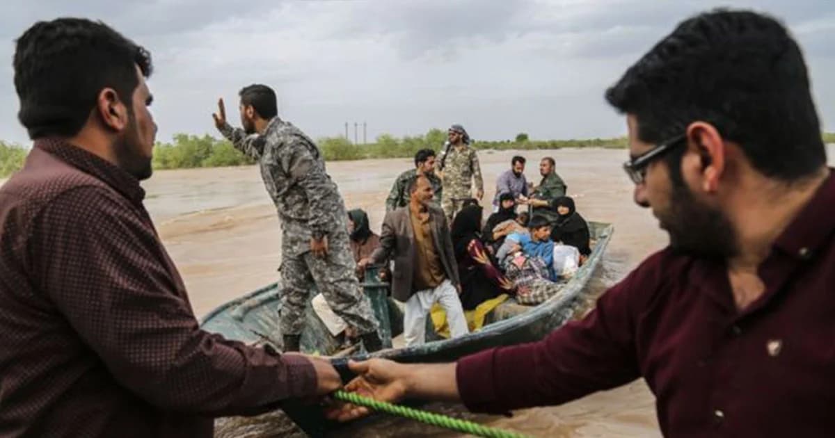 อิหร่านเผชิญน้ำท่วมหนัก ทางการเร่งอพยพประชาชนแล้ว