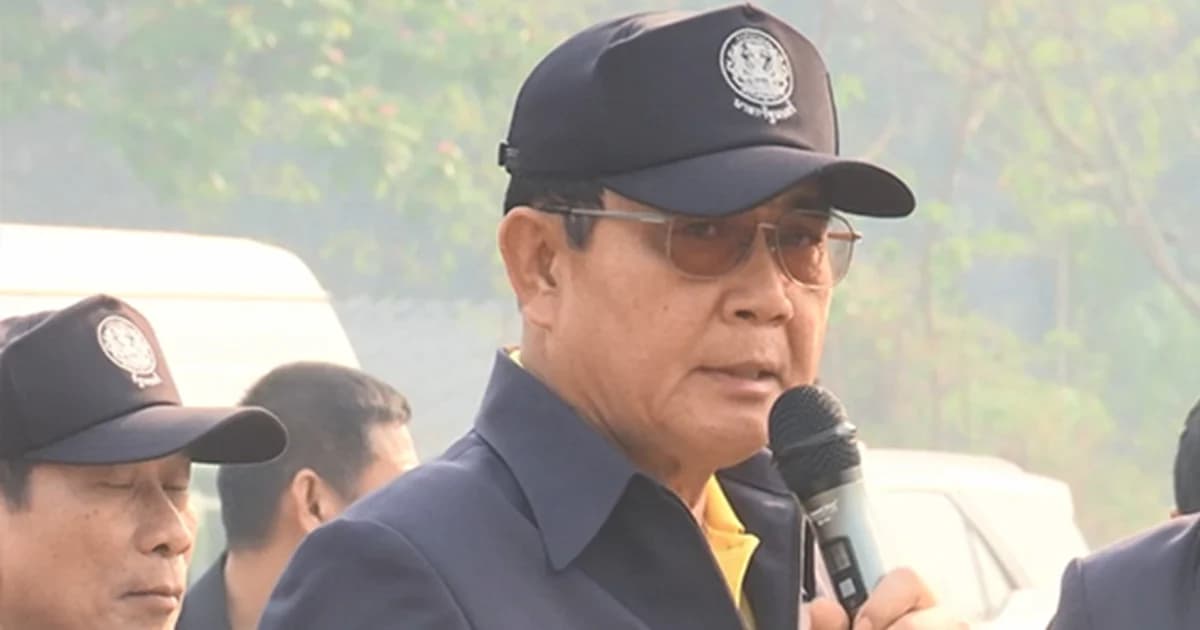 รัฐบาล แจง เหตุนายกฯ ไม่ใส่หน้ากากอนามัย ลงพื้นที่