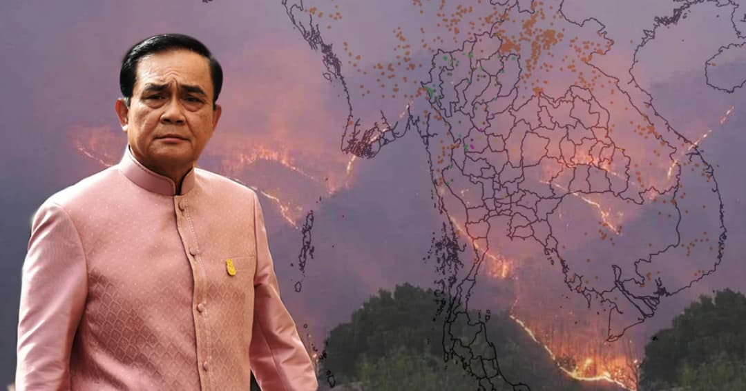 นายกฯ พอใจจุดความร้อนภาคเหนือลดลง เล็งประสานเพื่อนบ้านแก้ปัญหายั่งยืน