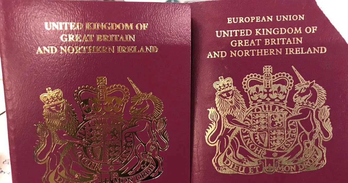 หนังสือเดินทางสหราชอาณาจักรตัดคำว่า “สหภาพยุโรป” ออก รับBrexit