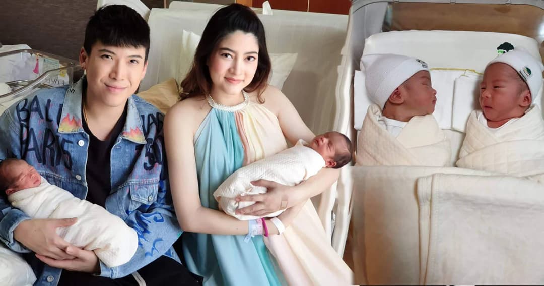 สุดปลื้ม! ป๊อก-มาร์กี้ แถลงคลอดลูกแฝด”น้องมีก้า-มีญ่า” น้ำตาไหลหลังได้ยินเสียงลูกร้อง
