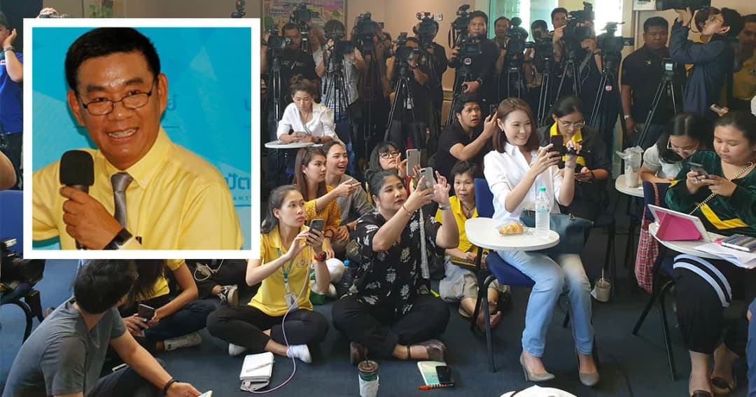 สมชัย แจง เหตุใช้ที่ทำการพรรคประชาธิปัตย์ สอนสูตรคำนวณ ส.ส.บัญชีรายชื่อ