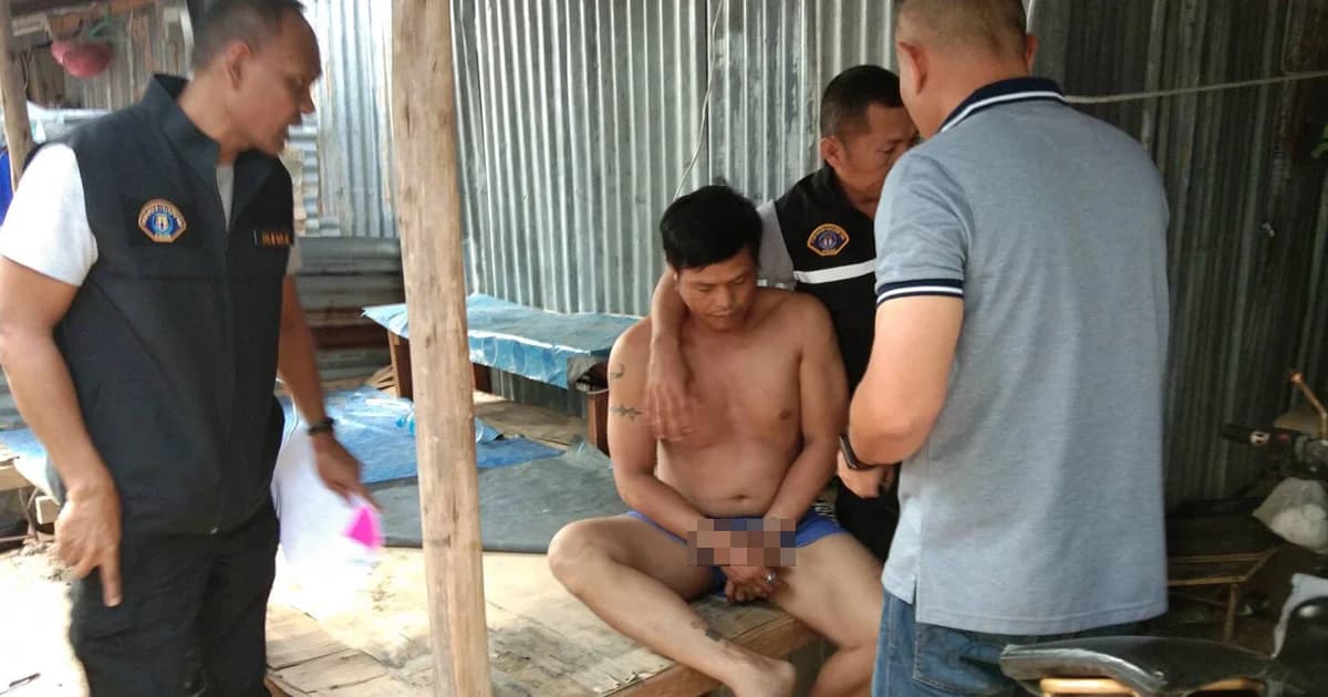 ตำรวจกองปราบบุกจับหนุ่มวัย 38 ข่มขืนลูกเลี้ยงหนีคดี 10 ปี