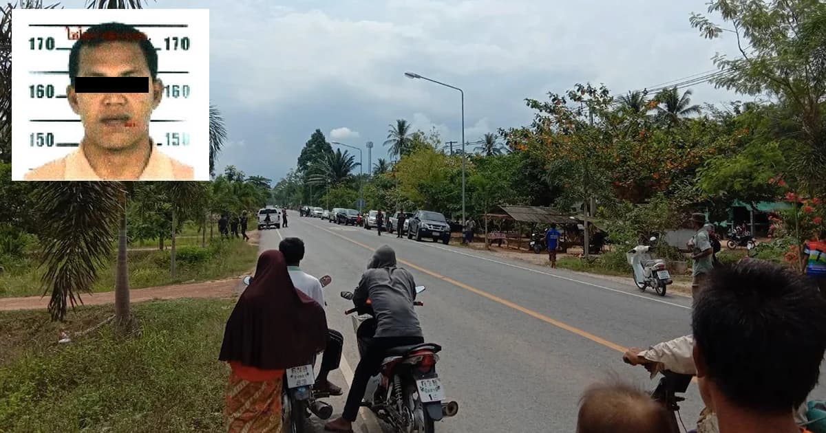 ยิงปะทะทีมวางระเบิดรูปปั้นนางเงือก เจ้าหน้าที่ถูกยิงเฉี่ยวหน้าผากเจ็บ 1